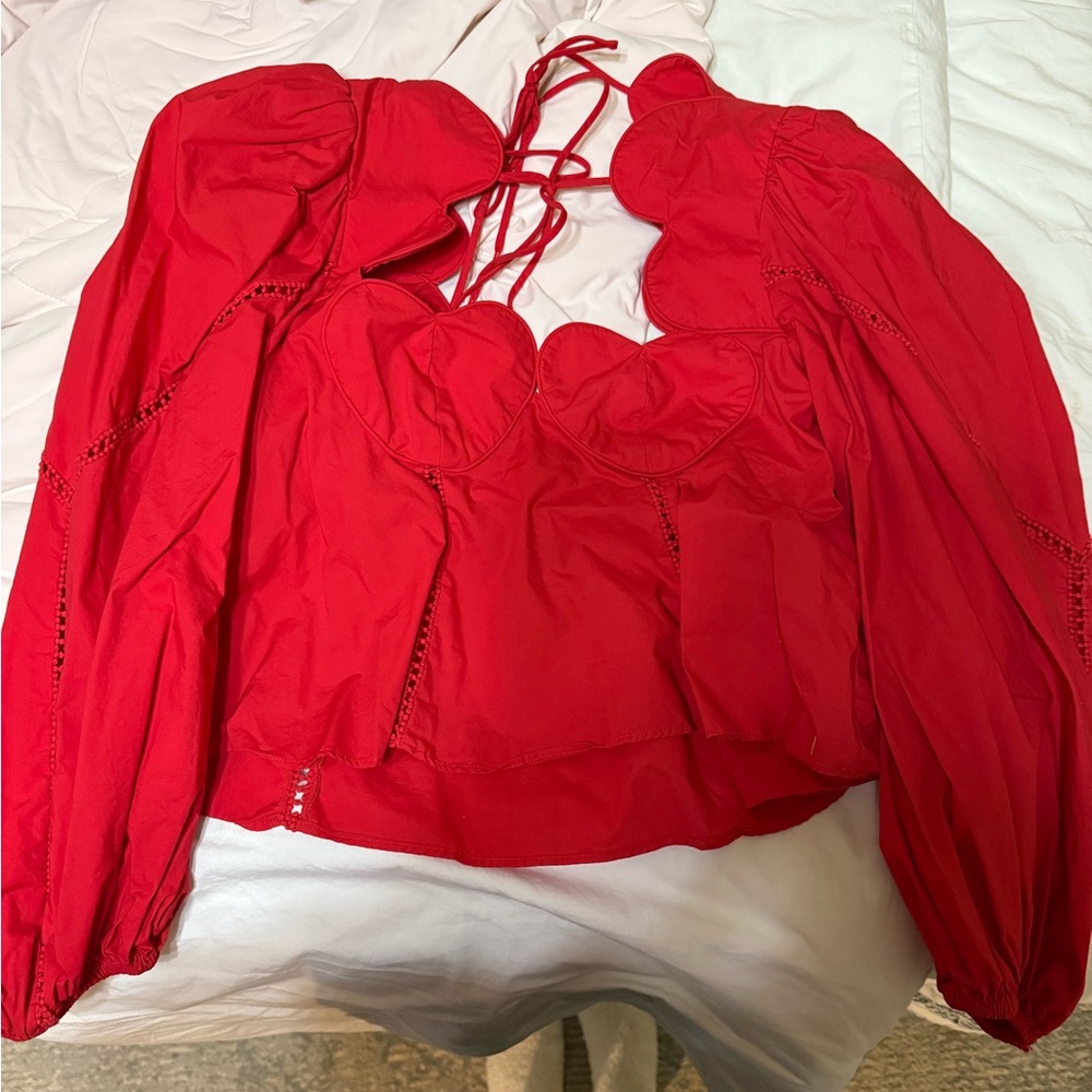 Farm Rio Heart Blouse